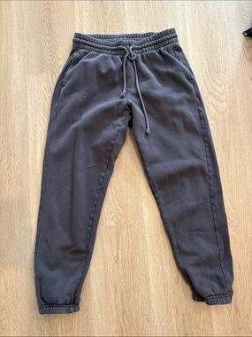 TNA Dark Gray Jogger Sweatpants - Casual Drawstring Pants